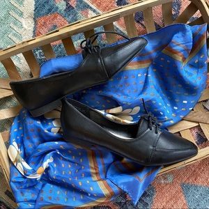 Bamboo Black Loafers